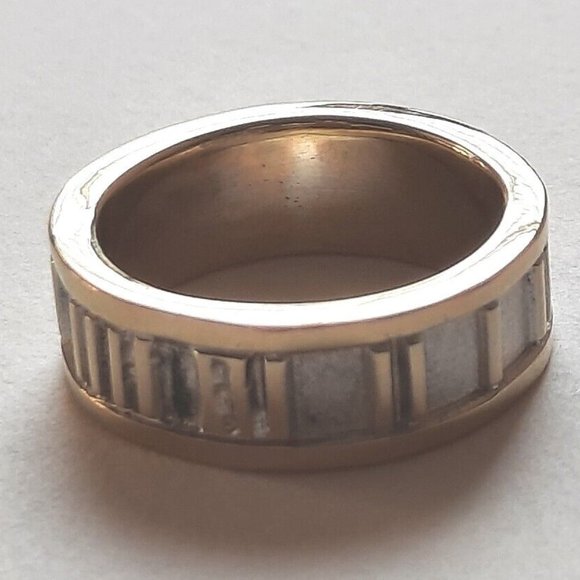 Tiffany & Co Vintage 1995 Atlas Ring Size 4.25 Sterling Silver - Picture 4 of 5